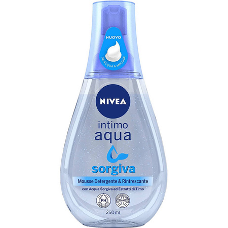 Nivea Intimo Aqua Spring Water Mus pianka do higieny intymnej 250ml
