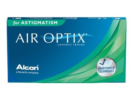Alcon Air Optix Astigmatism 3 socz BC 8.7 DIA 14.5 PWR +5.25 CYL -2.25 AXIS 120